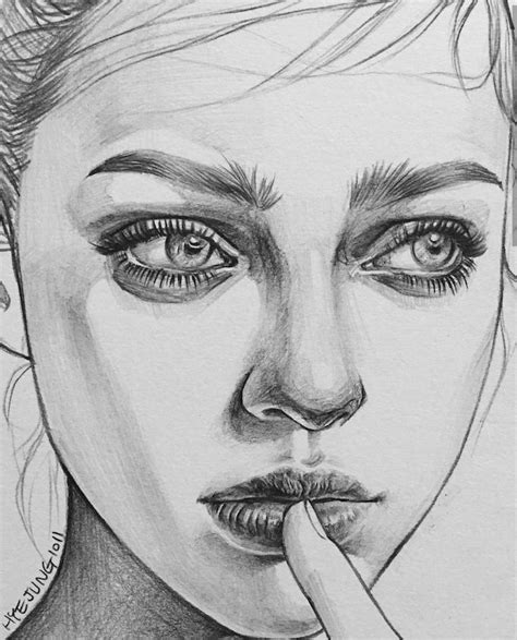 como dibujar una cara fácil|cara de mujer dibujo.